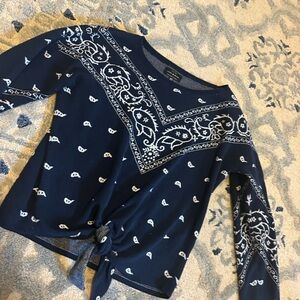 Lucky brand bandana sweater